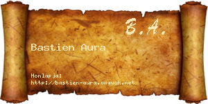 Bastien Aura névjegykártya